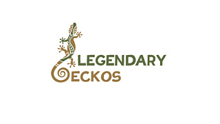 Логотип зоомагазина «Legendary Geckos»